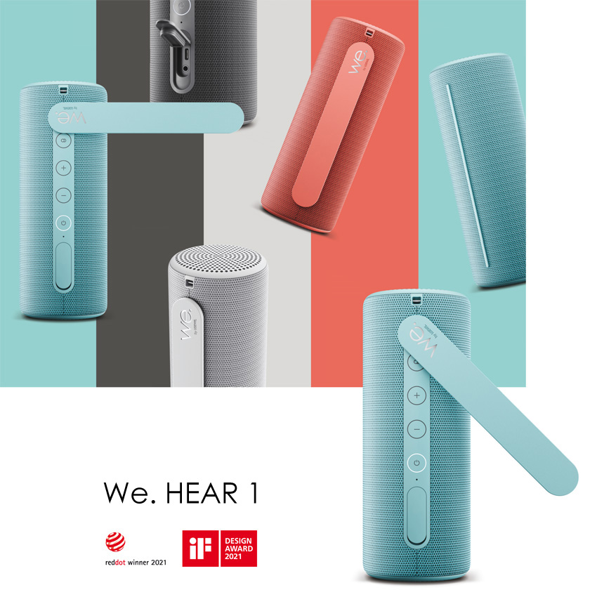 We. by Loewe. HEAR 1 Outdoor Bluetooth Lautsprecher We. by Loewe. HEAR 1 Portable Bluetooth Speaker